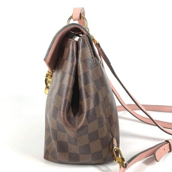 LOUIS VUITTON N42262 Damier Crampton Bag Hand Bag Backpack Canvas pink/Brown main image 6